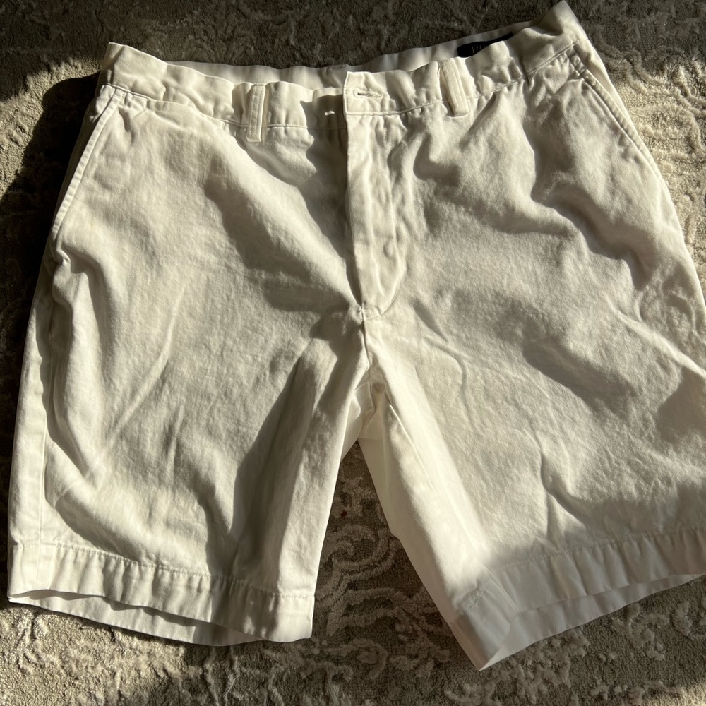Polo by Ralph Lauren White Shorts